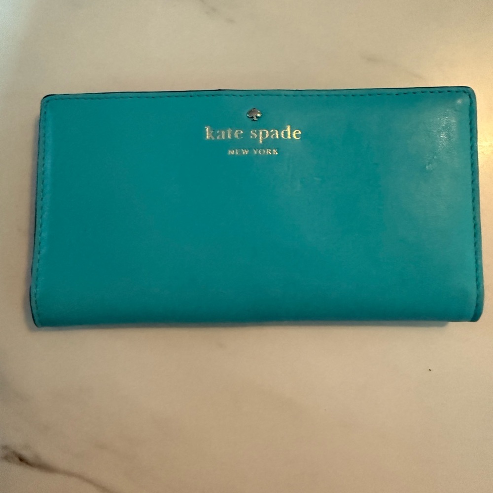 Kate Spade Turquoise Wallet